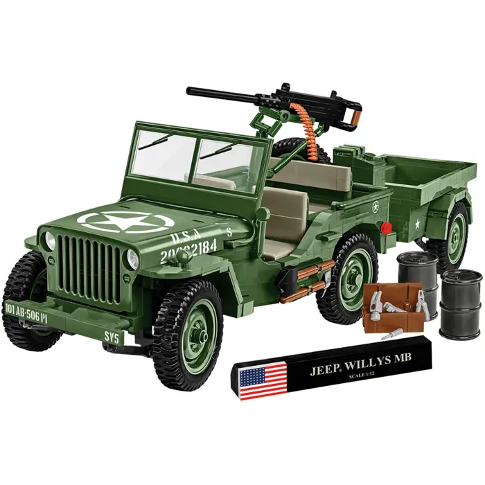 COBI Willys MB & Trailer Executive Edition