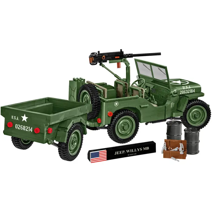 COBI Willys MB & Trailer Executive Edition