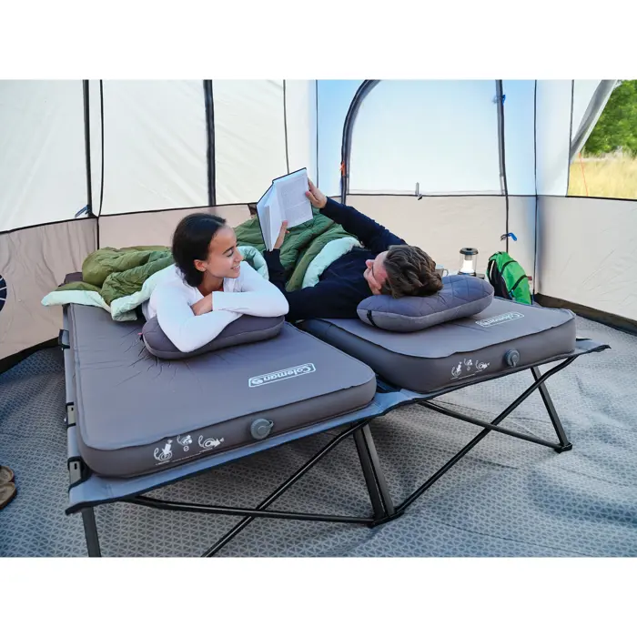 Coleman Camping Air Mattress Supercomfort 7.5cm Single 2198021 (grey, 200 x 68cm)