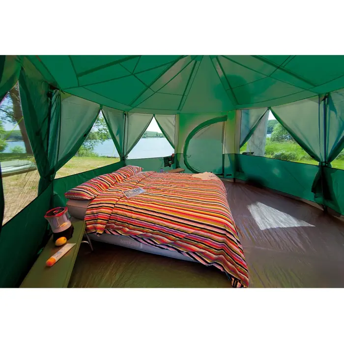 Coleman dome tent Cortes Octagon 8 Blackout (dark green, model 2020)