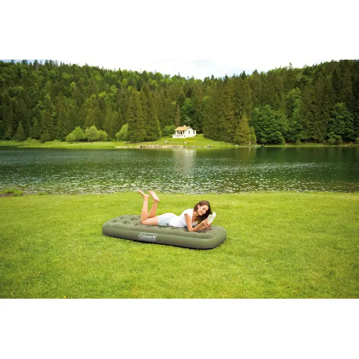 Coleman Maxi Comfort Bed Single 2000039166, camping air bed (olive green)