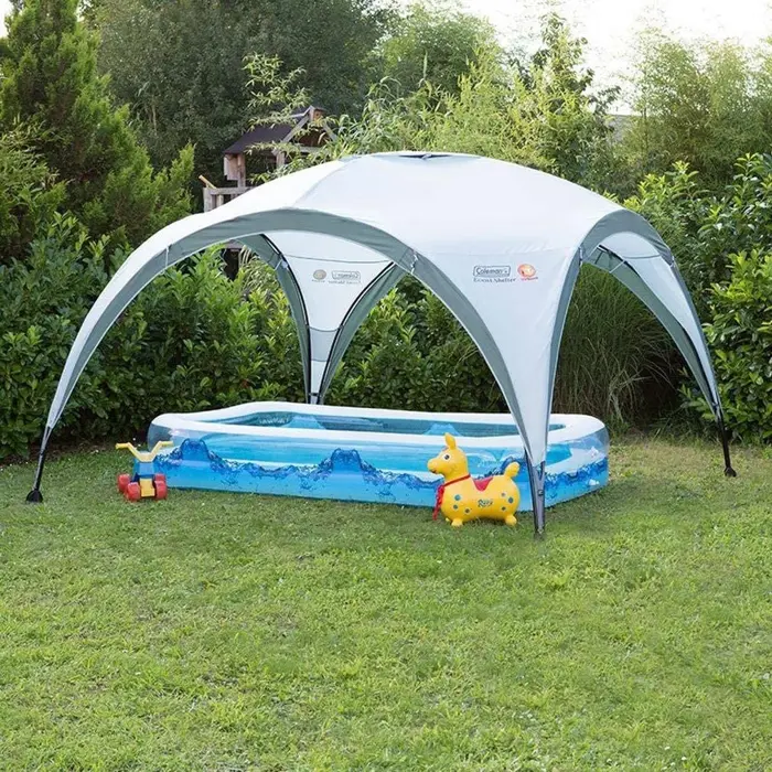 Coleman Pavilion Event Shelter, 3 x 3m (light grey/grey)