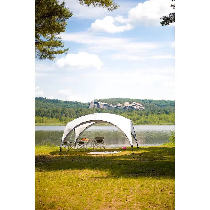 Coleman Pavilion Event Shelter, 4.5 x 4.5m (light grey/grey)