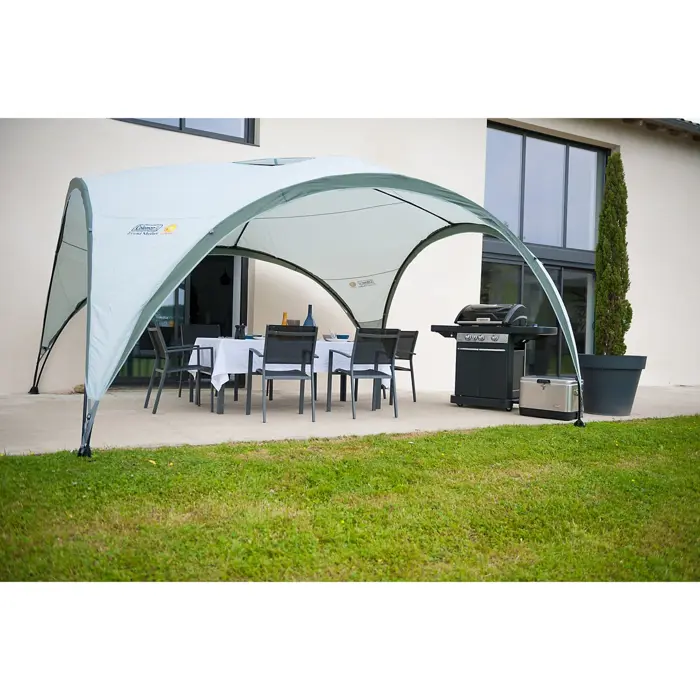 Coleman Pavilion Event Shelter, 4.5 x 4.5m (light grey/grey)