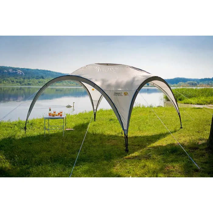 Coleman Pavilion Event Shelter, 4.5 x 4.5m (light grey/grey)