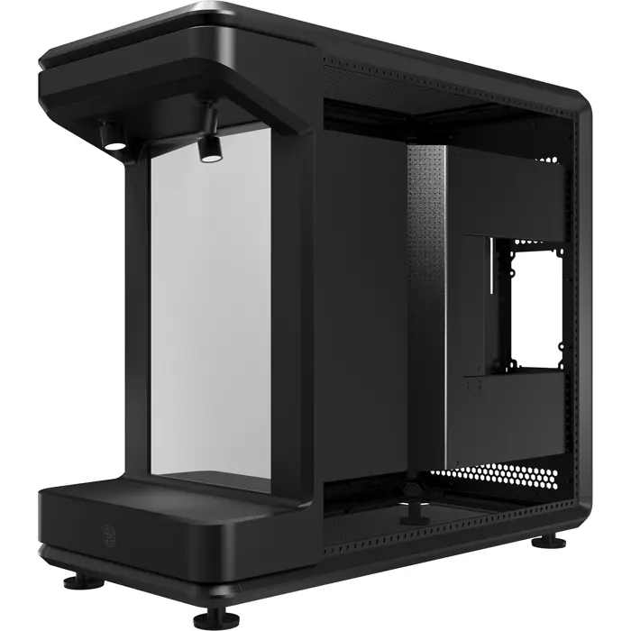 Cooler Master MasterFrame 360 ??Stage Mirror (black, Tempered Glass x 2)