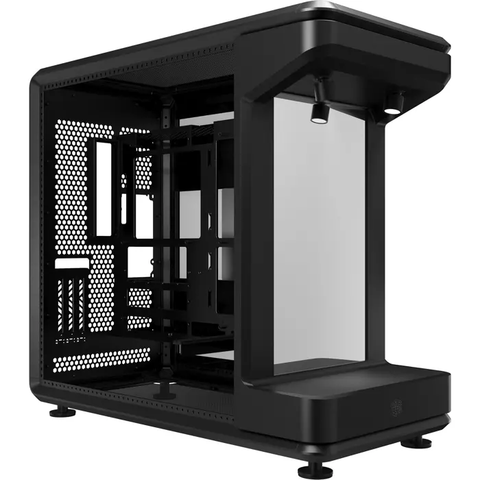 Cooler Master MasterFrame 360 ??Stage Mirror (black, Tempered Glass x 2)