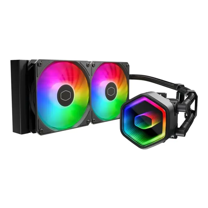 Cooler Master MasterLiquid 240 Core II Processor Liquid cooling kit 4.72" (12 cm) Black