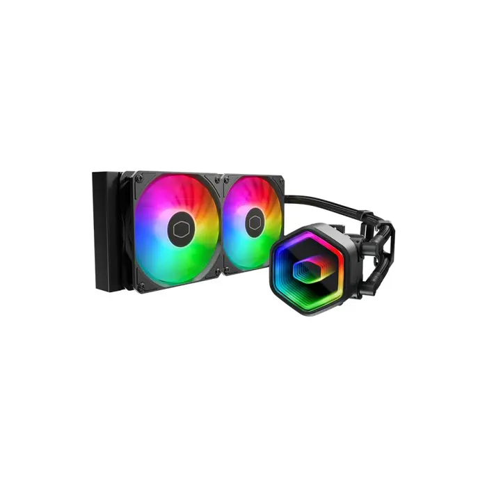 Cooler Master MasterLiquid 240 Core II Processor Liquid cooling kit 4.72" (12 cm) Black