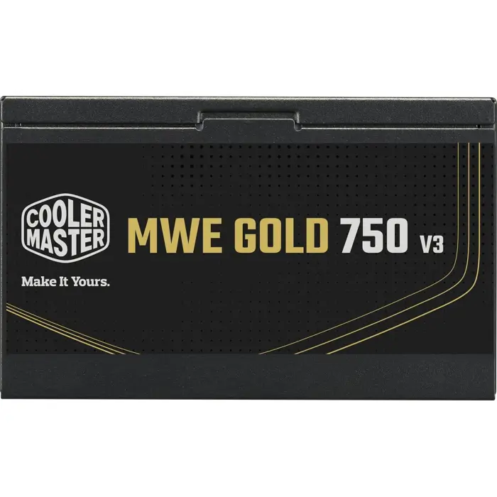 Cooler Master MWE Gold 750 V3 ATX 3.1 power supply unit 750 W 24-pin ATX Black