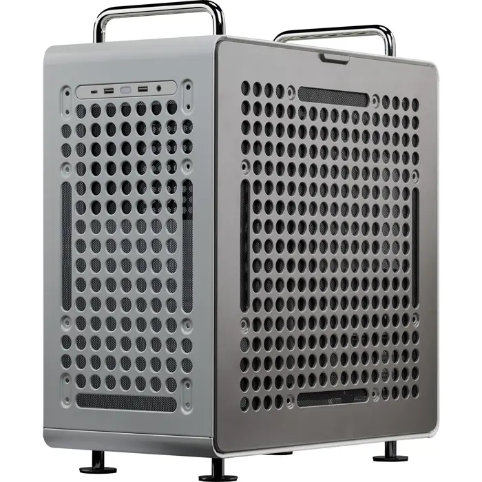 Cooler Master QUBE 540 Moonstone (gray, tempered glass)