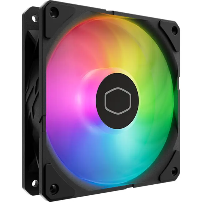 Cooler Master SickleFlow Edge 120 ARGB, case fan black, with A1 Mini LED controller, 120 mm