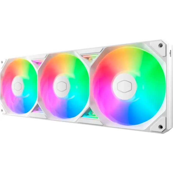 Cooler Master SickleFlow Edge 360 ARGB, case fan white, White Edition