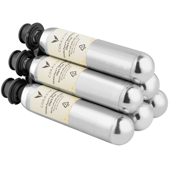 CORAVIN Pure Sparkling CO2 (20g/27mL) 6 pk