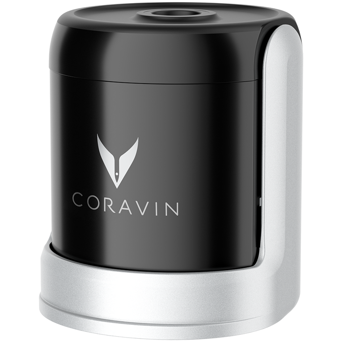 CORAVIN Sparkling Wine Preservation System - Black/Silver - new