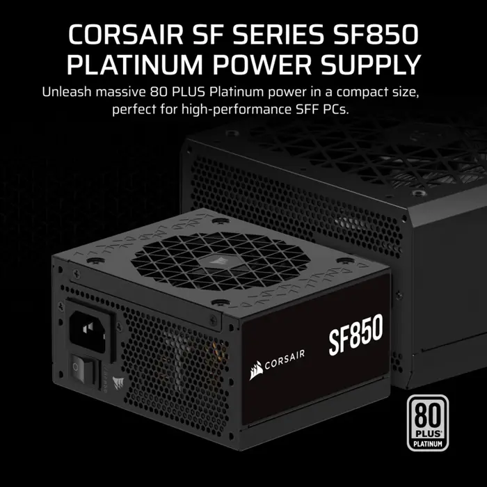 Corsair CP-9020256-EU power supply unit 850 W 24-pin ATX ATX Black