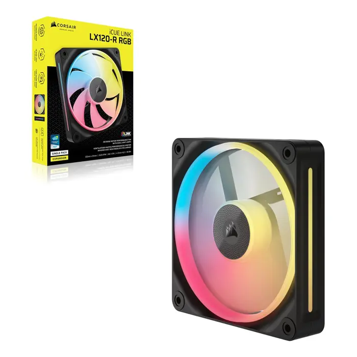 CORSAIR Fan 120*120*25 LX120-R RGB iCUE Link Single