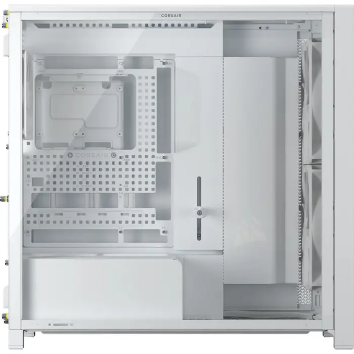 Corsair FRAME 5000D WOOD RS Midi Tower Walnut, White