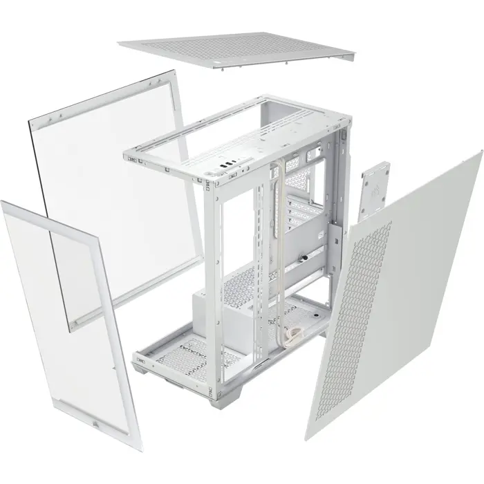 CORSAIR Geh Midi 3500X (Tempered Glass) White