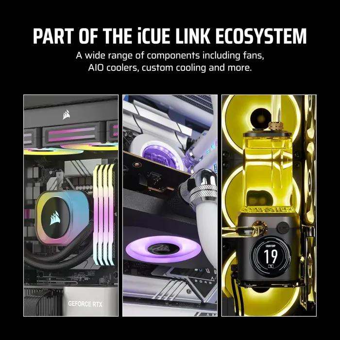 Corsair iCUE Link LX140-R RGB, PWM Lüfter - 140mm, black-CO-9051051-WW
