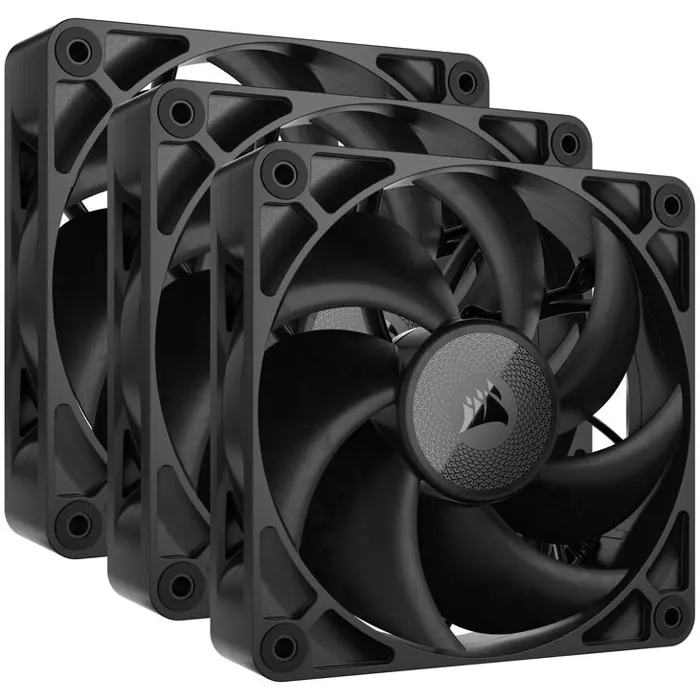 Corsair iCUE LINK RX120 MAX Series, PWM Lüfter 3er Pack - 120mm, black-CO-9051042-WW