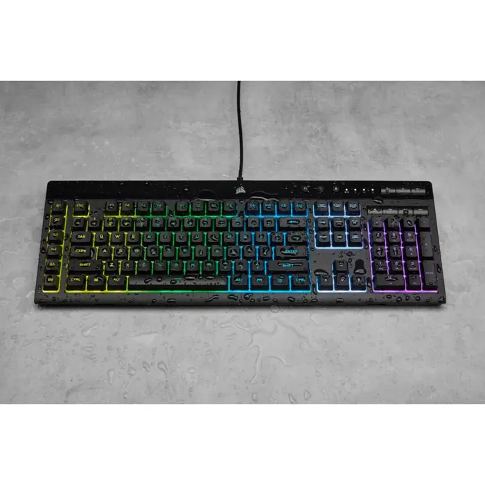 Corsair K55 RGB PRO keyboard Gaming USB QWERTZ German Black