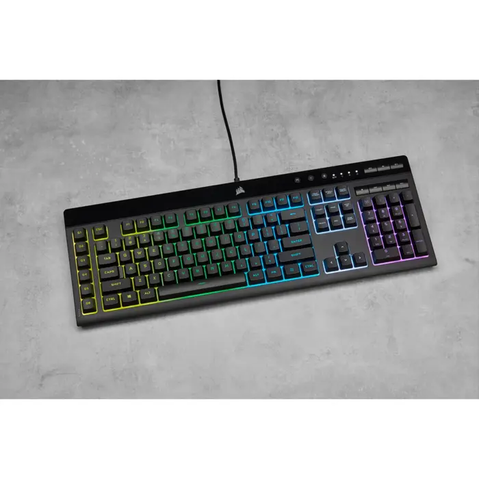 Corsair K55 RGB PRO keyboard Gaming USB QWERTZ German Black