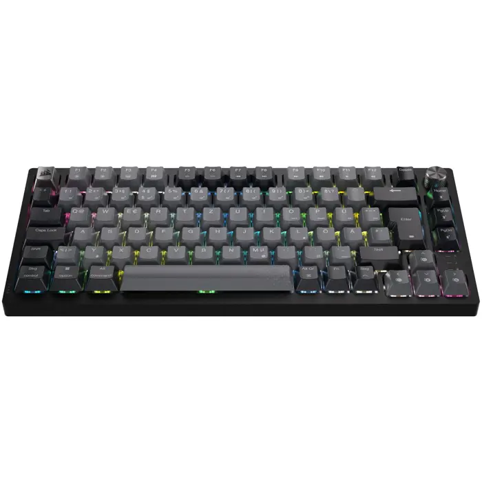 Corsair K65 Plus Wireless TKL Gaming Tastatur, TKL (75%), Corsair MLX Fusion – black, ISO (DE)-CH-91D441F-DE