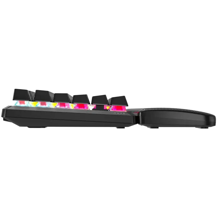 Corsair K70 Core TKL Wireless RGB Gaming-Tastatur, mechanisch, ISO (DE), MLX RED Switch - black-CH-914901E-DE