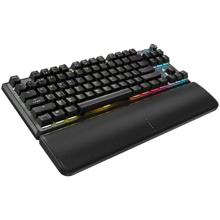 Corsair K70 Pro TKL Gaming Tastatur, TKL-Tastatur (80%), Corsair MGX – black, ISO (DE)-CH-911911G-DE