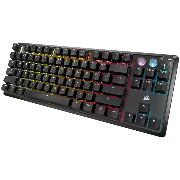 Corsair K70 Pro TKL Gaming Tastatur, TKL-Tastatur (80%), Corsair MGX – black, ISO (DE)-CH-911911G-DE