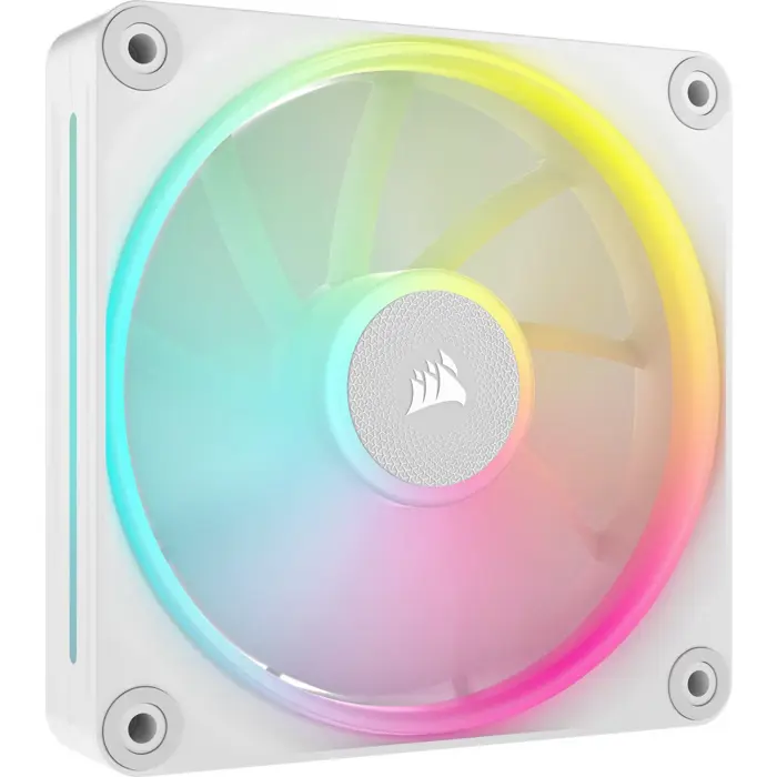 CORSAIR LĂĽfter 120*120*25 LX120 RGB iCUE Link White Triple