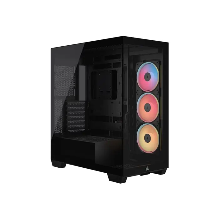 Corsair Midi Tower 3500X LXR LINK TG Black