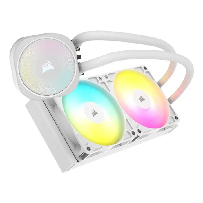 Corsair NAUTILUS 240 RS ARGB Liquid Processor All-in-one liquid cooler White 1 pc(s)