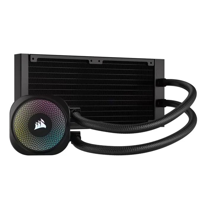 Corsair NAUTILUS 240 RS ARGB Liquid Processor All-in-one liquid cooler Black 1 pc(s)