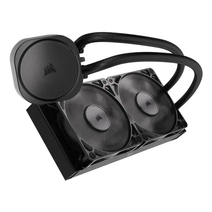 Corsair NAUTILUS 240 RS Motherboard All-in-one liquid cooler Black