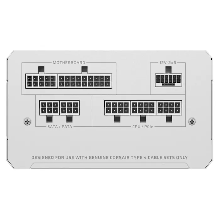Corsair RM Series RM850e power supply unit 850 W 24-pin ATX ATX White