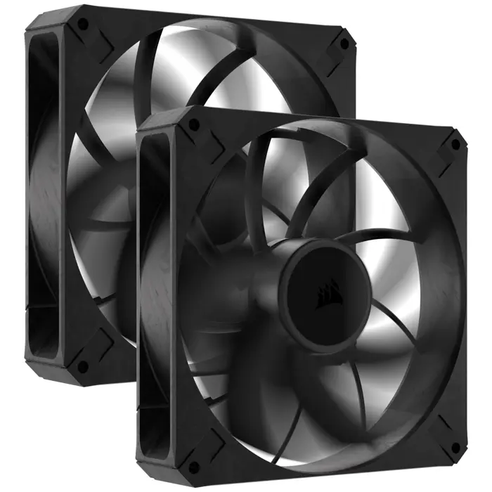 Corsair RS Series RS140 Max PWM Lüfter - 140mm, black, 2er-Pack-CO-9050175-WW