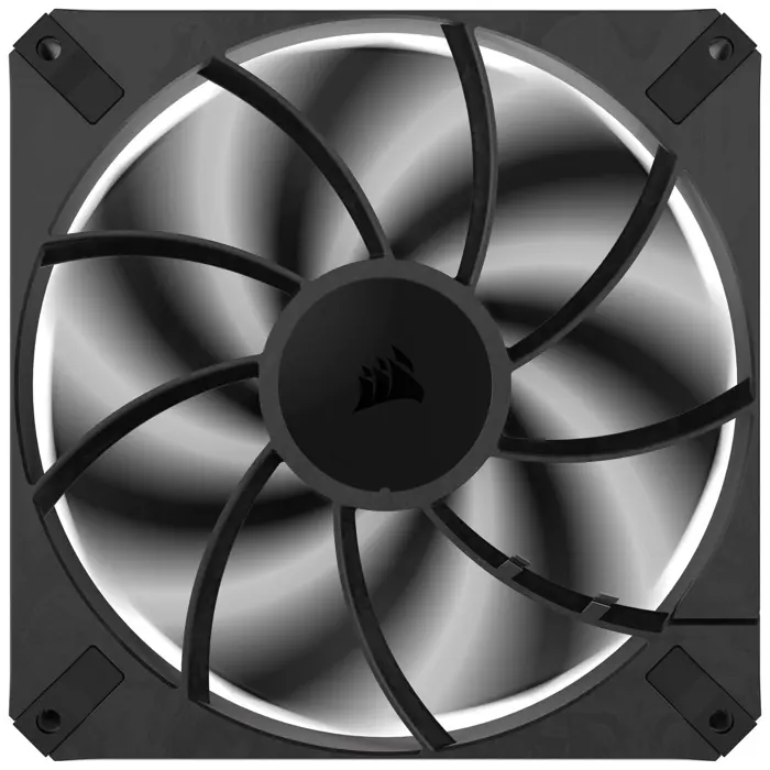 Corsair RS Series RS140 Max PWM Lüfter - 140mm, black, 2er-Pack-CO-9050175-WW