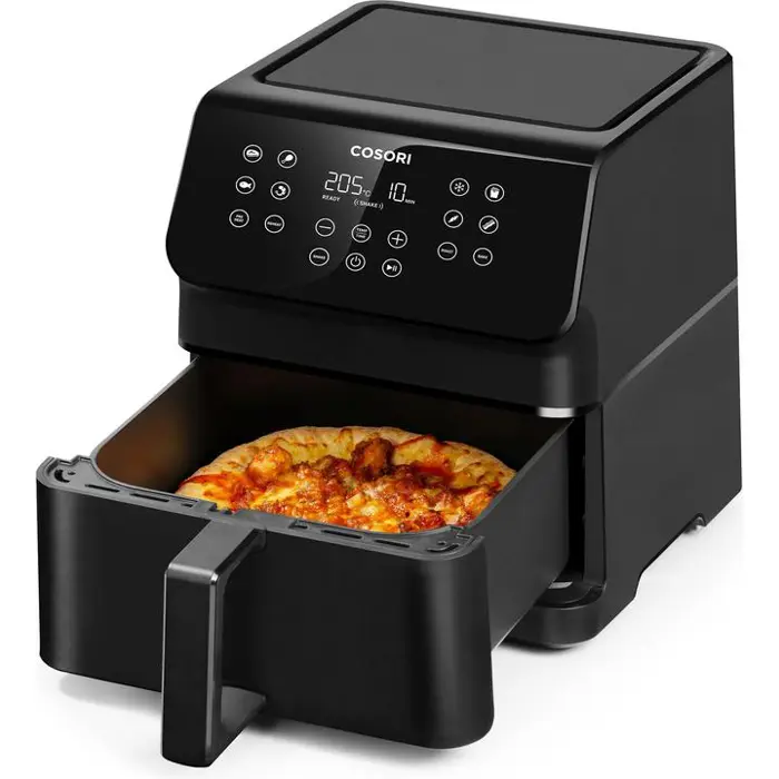 Cosori hot air fryer Premium II Chef Edition CAF-P651-KEUR (black, 1,700 watts, basket 6.2 liters)
