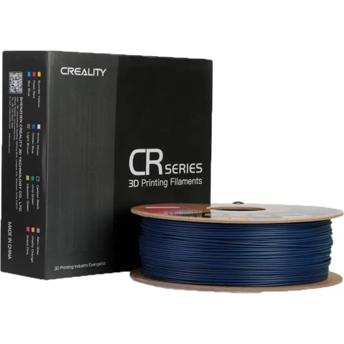 Creality CR-PLA Matte Navy Blue, 3D filament (blue, 1 kg, 1.75 mm, on roll)