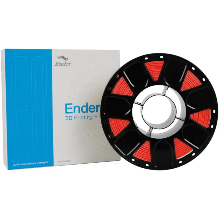 Creality Ender PLA Filament Red, 3D filament (red, 1 kg, 1.75 mm, on roll)
