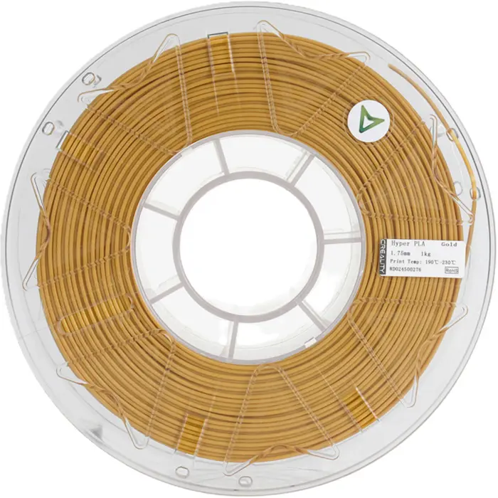 Creality PLA Hyper RFID, 3D filament (gold, 1 kg, 1.75 mm, on roll)