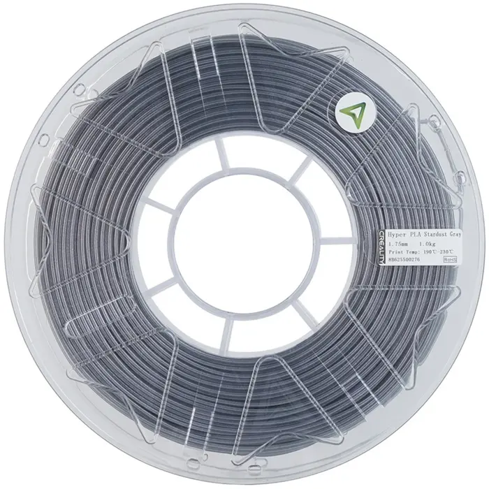 Creality PLA Hyper RFID Stardust Gray 3D Filament (Gray, 1 kg, 1.75 mm, on Roll)