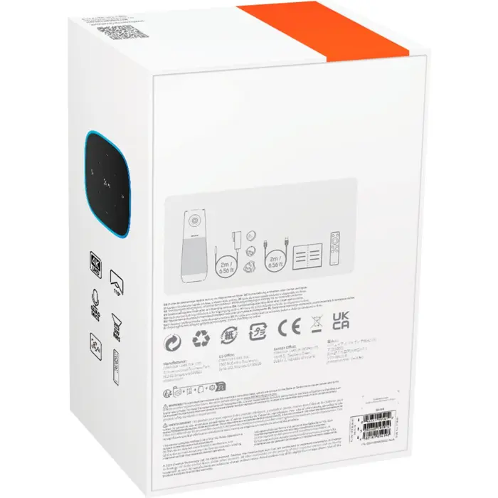 Creative Live! Meet 4K, webcam (black, 4K, 4 omnidirectional microphones)
