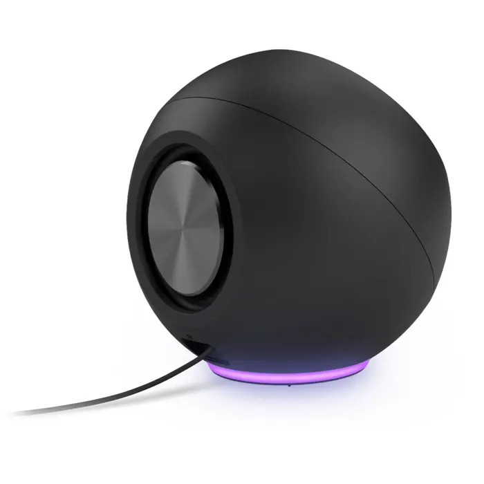 Creative Pebble SE, PC speakers (black, Bluetooth 5.3, USB-C, jack, RGB)
