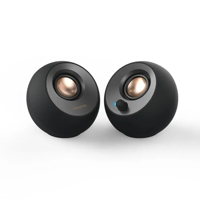 Creative Pebble V2 2.0, PC speaker (black, jack, USB-C)