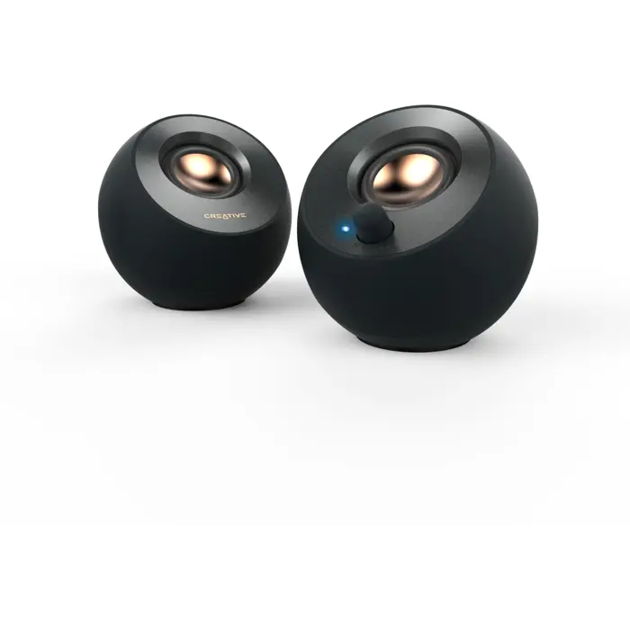 Creative Pebble V2 2.0, PC speaker (black, jack, USB-C)