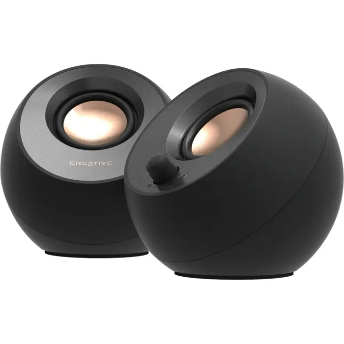 Creative Pebble V3, PC speakers (black, Bluetooth, USB-C, jack)