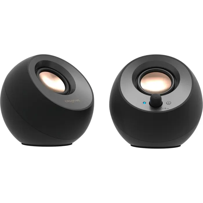Creative Pebble V3, PC speakers (black, Bluetooth, USB-C, jack)